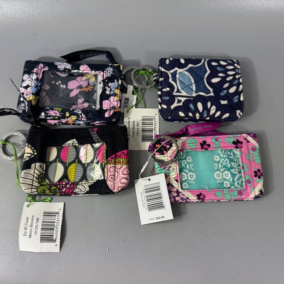 NWT Four (4) Vera Bradley Card Holders/Coin Purses - Picture 1 of 11